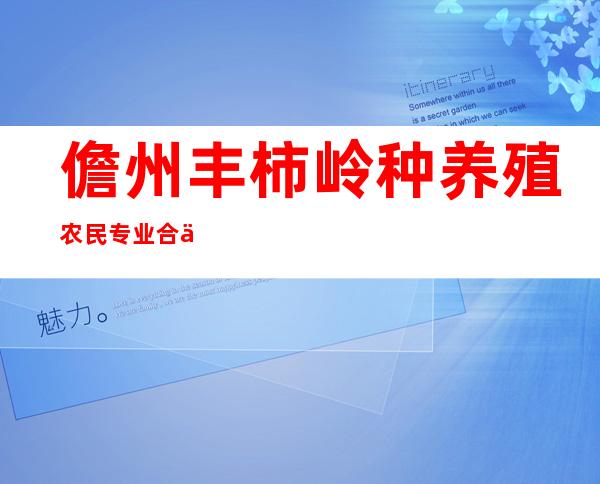 儋州丰柿岭种养殖农民专业合作社